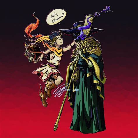 hermes and charon
